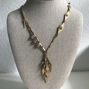 Gold J. Crew necklace